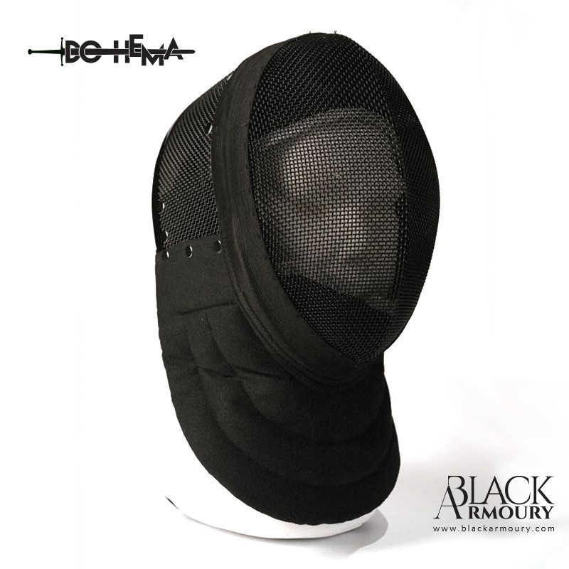 Fencing Coach Mask WMA protective face mask BLACK 350N X\LARGE 3 weapon HEMA WMA