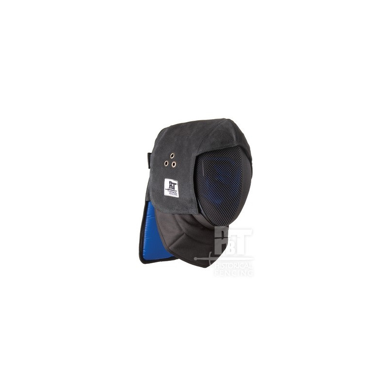 Leather Fencing Mask and Occipital Overlay