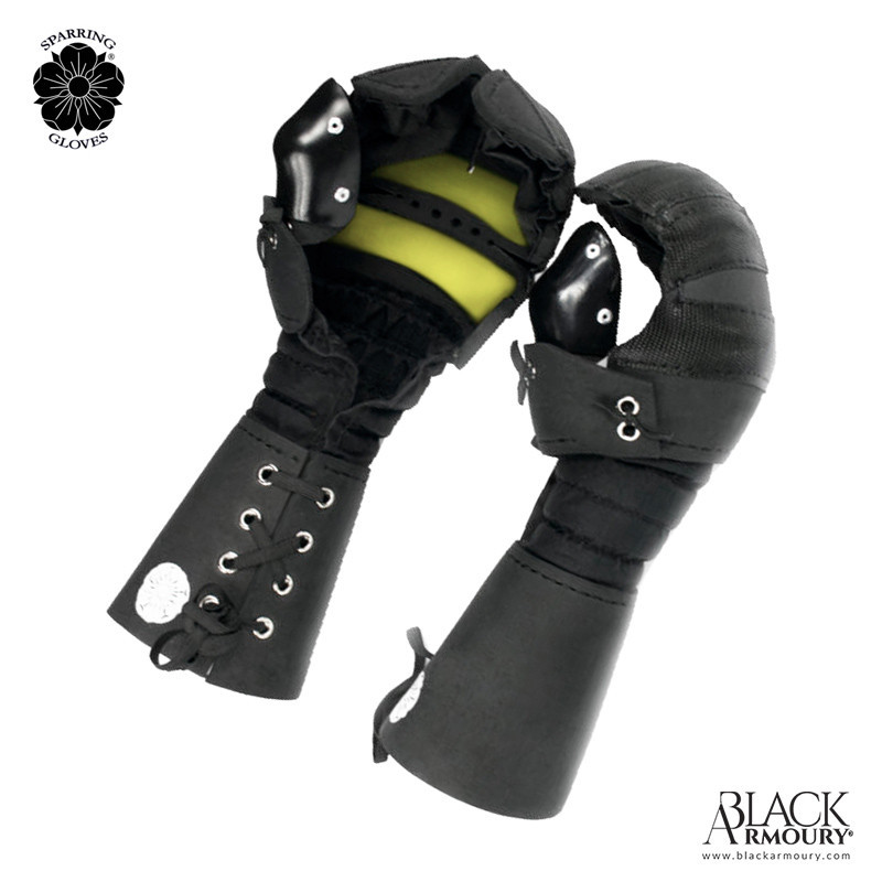 HEMA Hoof Gloves Sparring Gloves Black Armoury