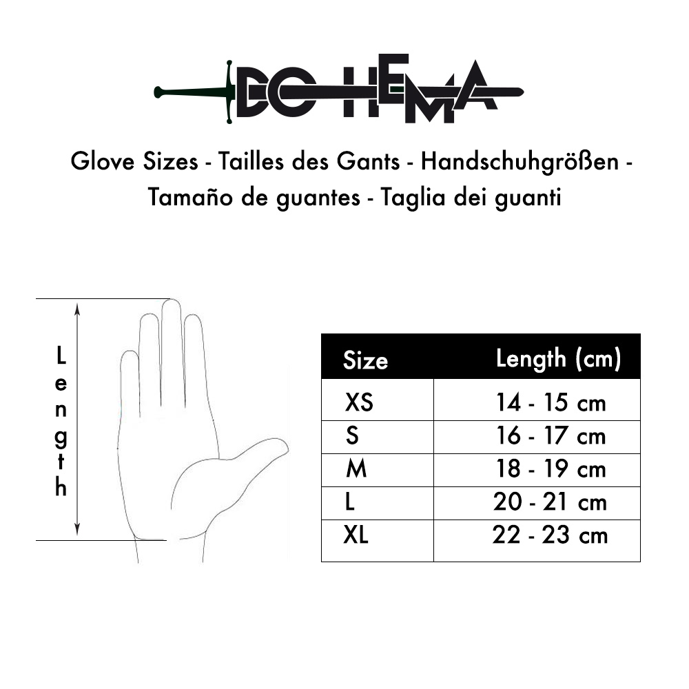 Gants fourrés en croûte de cuir Hema Taille XS - Hema